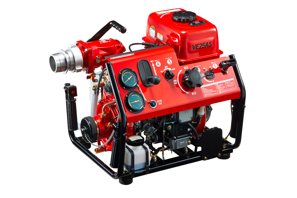 屋外消火栓代替に対応　トーハツ製　VE25AS